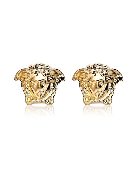 versace earrings studs australia|versace gold stud earrings men's.